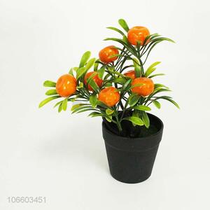Factory price artificial fruit bonsai for home decoration
