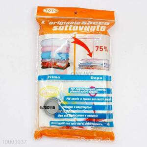 70*110 Popular Printed Vacuum Compressed Bags