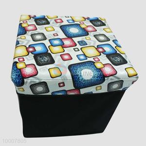 PU storage Ottoman for sundries