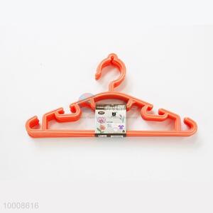 Wholesale Household 28.5CM Orange Plastic Clothes Hanger