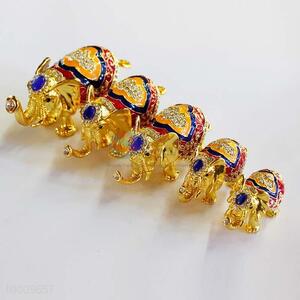 Wholesale Elephant Magnificent Exquisite Plated Jewel Case/Box