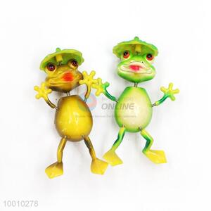 Wholesale Magnetic Cute Frog Plastic Craft For Home Decoration