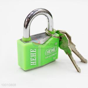 Factory Price Green Rhombus Plating Iron Lock Copper Lock Core