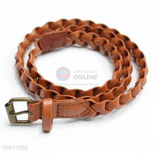 New Designs Dress Waistband Skinny Braided <em>Belt</em> for Women