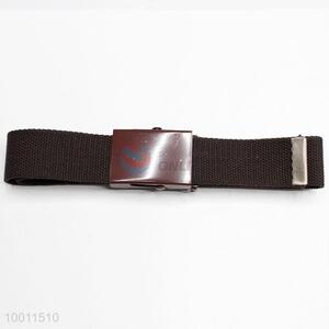 Fashion Solid Color Sport Design Belt Men Casual Buckle