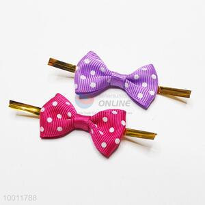 Girl grosgrain bow tie