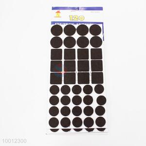 Round and Square Adhesive Felt Pads Set of 120pcs