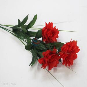 Wholesale High Quality Red <em>Artificial</em> <em>Flower</em> For Decoration