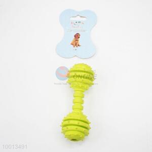 Wholesale Green Dumbbell Shaped <em>Pet</em> Toy