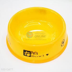 Wholesale High Quality Yellow <em>Pet</em> Bowl