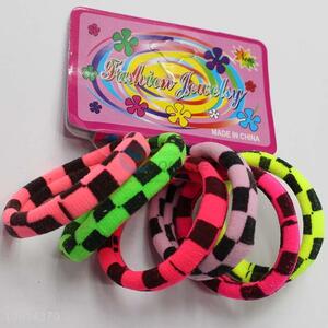 Chessboard Style Multi-color Elastic <em>Hair</em> <em>Band</em> Ponytail Holder