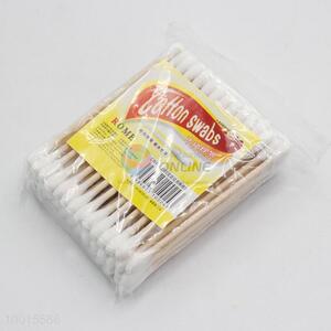 56pcs wood cotton swabs