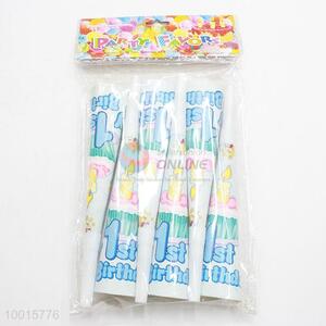 Wholesale Party Toys Funny Paper Trumpet 6pcs/bag