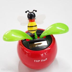 New Design Flower with Bee <em>Solar</em> <em>Toys</em> for Car Decoration