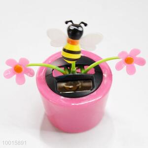 China Manufacturer Car Decoration Toy Swaying Flowers <em>Solar</em> Swing