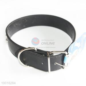 Wholesale High Quality Black PU <em>Dog</em> <em>Collar</em>/<em>Dog</em> Leashes