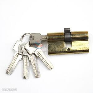 Wholesale 70mm Titanium Lock Cylinder with Iron Keys