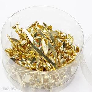 40mm Golden Metal Paper Fastener Brads Scrapbooking Photo Book Use