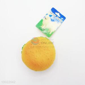 Verisimilar Round Hamburger Pet Toys for Dogs/Dog Chew Toys