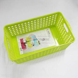 Plastic green vegetable&fruit basket