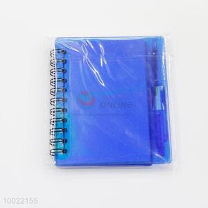 Spiral Notebook With Paper Notes