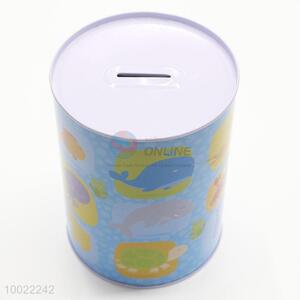 Marine Organism Pattern Popular Money Saving Pot Tin Box