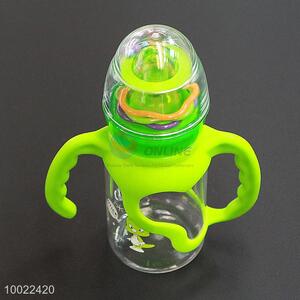 150ml New Design Green Feeding-bottle, Milk Baby Feeding Silicone Nipple PC Bottle