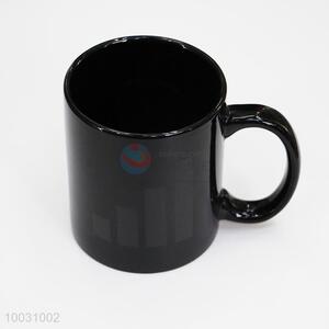 Black Color Changing Ceramic Mug Cup