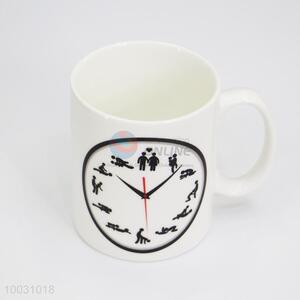 Clock Pattern Color Changing <em>Ceramic</em> Mug <em>Cup</em>