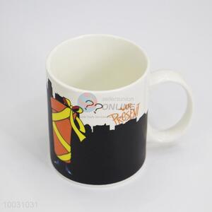 Cartoon Pattern Color Changing Ceramic Mug Cup