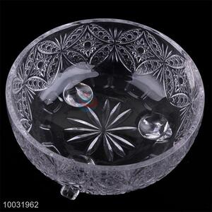 Wholesale Butterfly Pattern Glass Fruit Plate