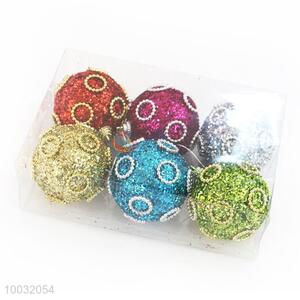 Colorful Christmas Tree Decoration Promotional Christmas Ball