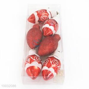 Red Bulb Christmas Tree Decoration Promotional Christmas Decoration