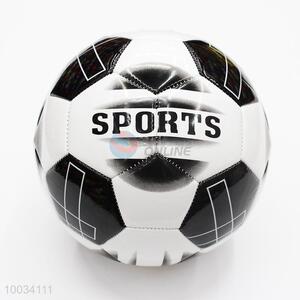 Black Size 5 Laminated Soccer Ball/Football