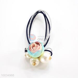 Flower Decoration <em>Hair</em> Accessories Elastic <em>Hair</em> <em>Band</em> <em>Hair</em> Ring