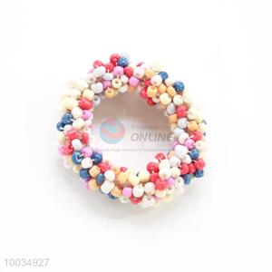 Colorful Bead Girls <em>Hair</em> Accessories Elastic <em>Hair</em> <em>Band</em> <em>Hair</em> Ring