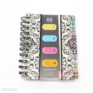 4 Subject Spiral Binding Paper Notebook