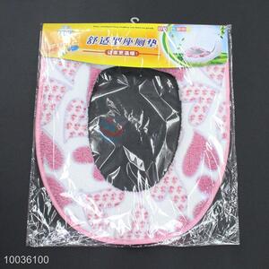 Heart pattern durable soft toilet seat cushion