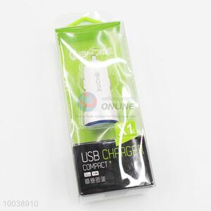 Portable single usb car charger 1A