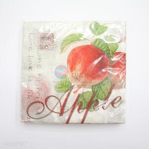 Wholesale Peach Pattern Square Napkin