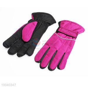 High Quality Rose Red Warm <em>Gloves</em> Ski <em>Gloves</em>