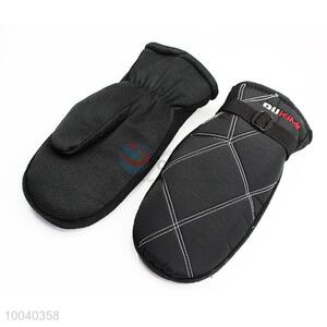 Check Pattern Black Warm <em>Gloves</em> Ski <em>Gloves</em>