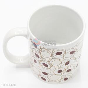 Factory direct sale 8*9.5cm ceramic cup with handle