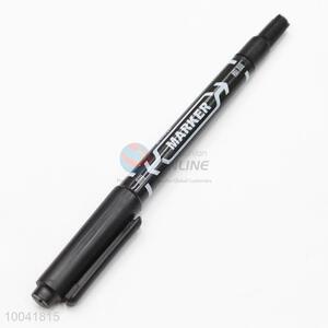 Multifunctional double head black marker pen