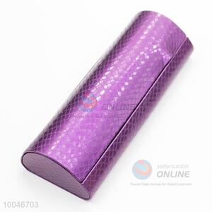 New Fashion Purple PU Glasses Box