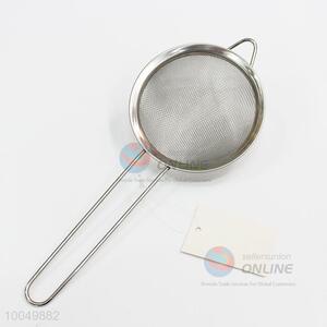 26cm stainless steel mesh strainer with handle