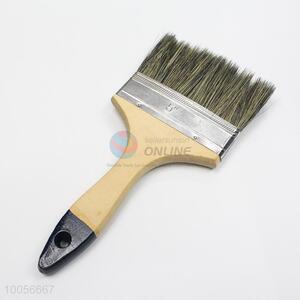 5 inch wall decorative paint brush/bristle brush with wooden handle