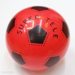 Red Football PVC inflatable beach ball