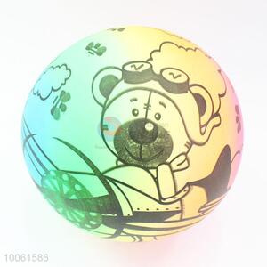 PVC Beach Ball 23cm Inflatable Colored Beach Balls