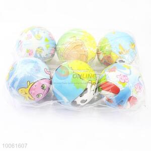 Factory wholesale cartoon pu beach toys balls